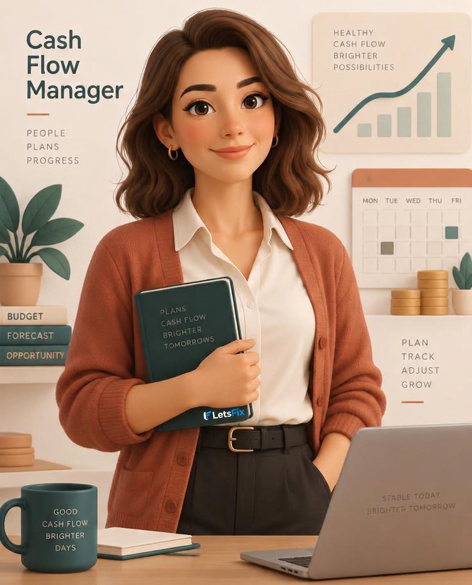 Mia, Cash Flow Manager