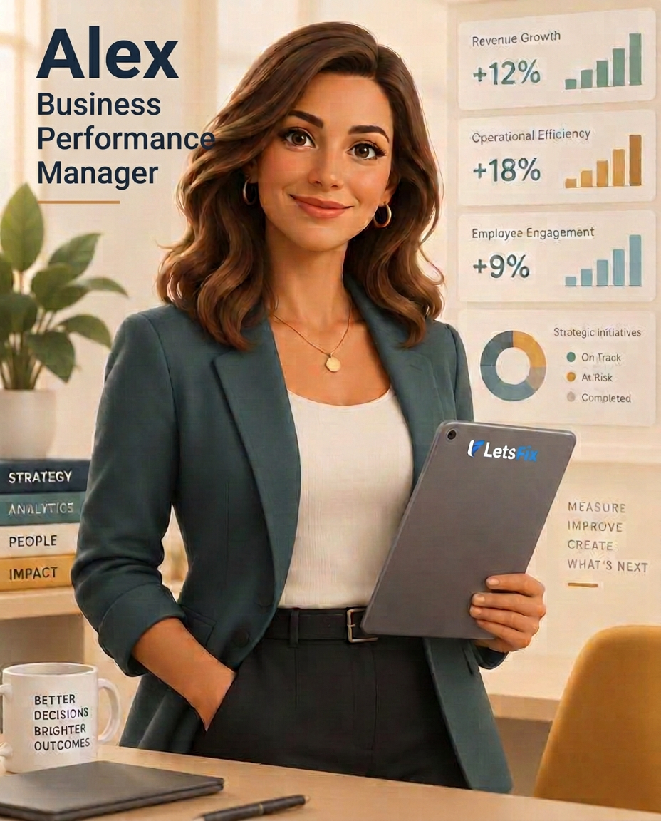 Alex, Business Performance Manager